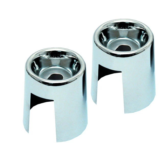 Shock Stud Covers 2 Inch Harley-Davidson met bouten en moeren