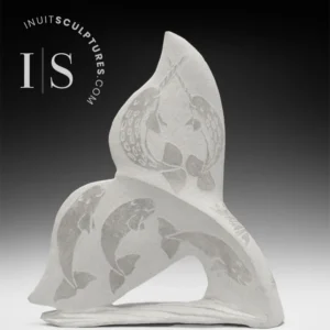 12" SIGNATURE Whale Tail Esau Kripanik *Dive! Dive!* voor verlaagde auto's