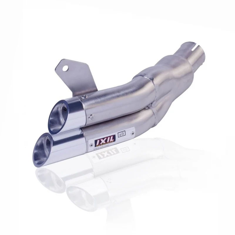 Silenciador IXIL Dubbel Hyperlow L2X acero inoxidable / aluminio pulido - XS8358V compatibel met Ford Focus MK3