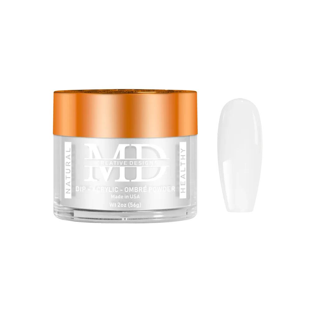 SUPER WHITE - K001 - 2--1 Dip & Kunststof glas Powder