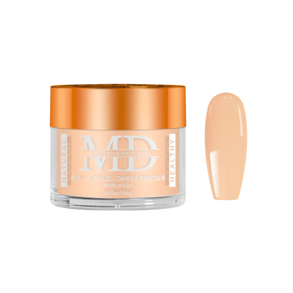 TOFFEE PEACH - K004 - 2--1 Dip & Kunststof glas Powder