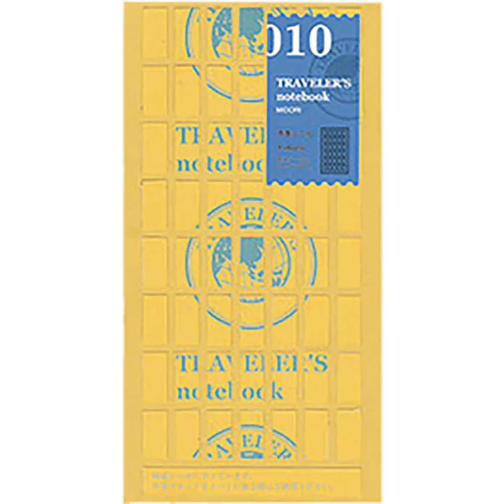 Traveler's Notebook 010 Refill - Dubbel sided sticker