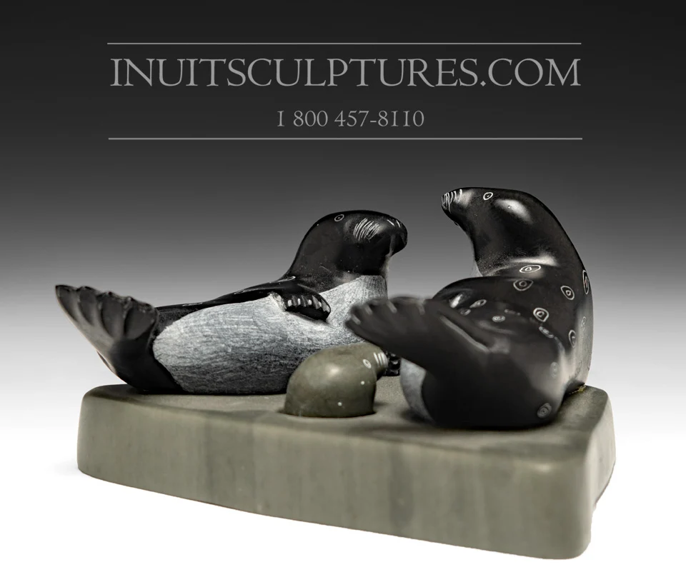 Two Seals and pup Josie Iqaluq - Directe Montage