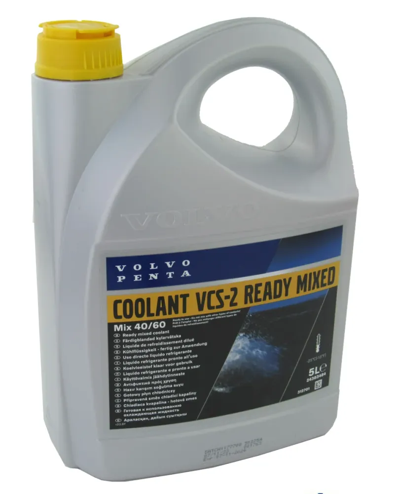 Volvo Penta Ready Mixed Coolant VCS-2 Zonnegeel