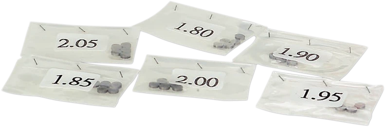 WARM CAMS VALVE SHIM KITS AND REFILL PACKAGES VALVE SHIM 5PK 9.48X2.45