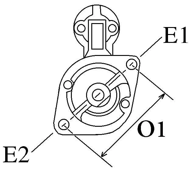 Aandrijftandwiel Volvo Penta MD2010 Starter Motor