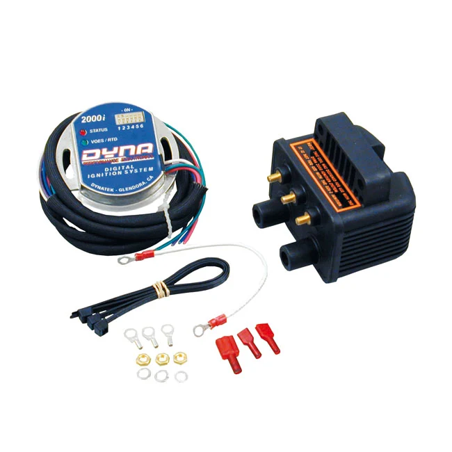 Dynatek, Módulo De Encendido Dyna 2000I Y 1 Kit De Bobina Para Harley-Davidson