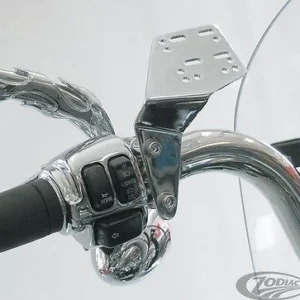 Kit De Montaje Cromado Manillar Dynojet Power Vision Para Harley Davidson