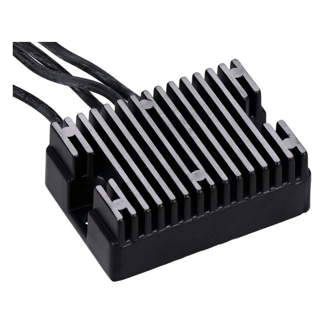 MCS, Regulador/Rectificador De Voltaje. Negro Para Harley Davidson 04-05 Dyna