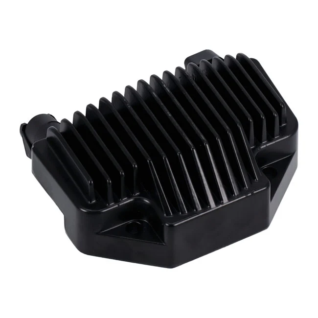 MCS, Regulador/Rectificador De Voltaje. Negro Para Harley Davidson 08-17 Dyna