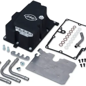 S&S Oil Supply Line Installation Kit Koolzwart Harley-Davidson Dyna 2006-2017