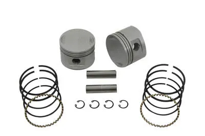 Piston Kit +.010" Oversize Harley-Davidson 80" Evolution Big Twin 1984-1999
