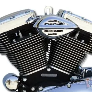 Ribbed Slotted Horn Kit, Horizontal Harley-Davidson