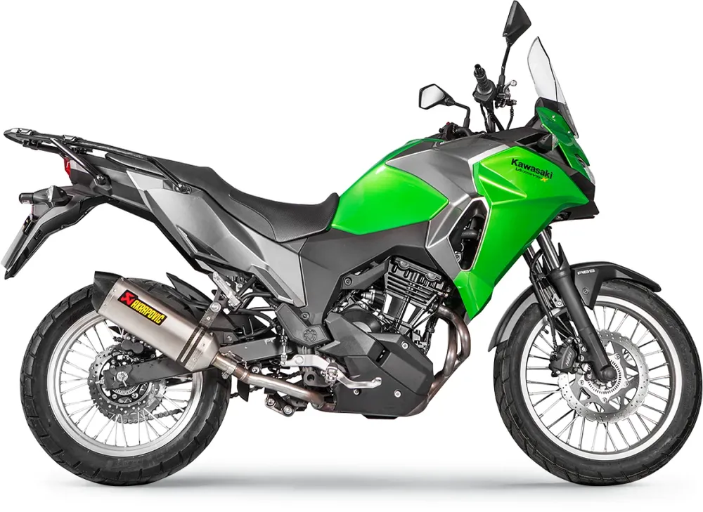 Gordelspanningssensor AKRAPOVIC SLIP-ON SERIES MUFFLERS MUFFLER TI VERSYS-X 300