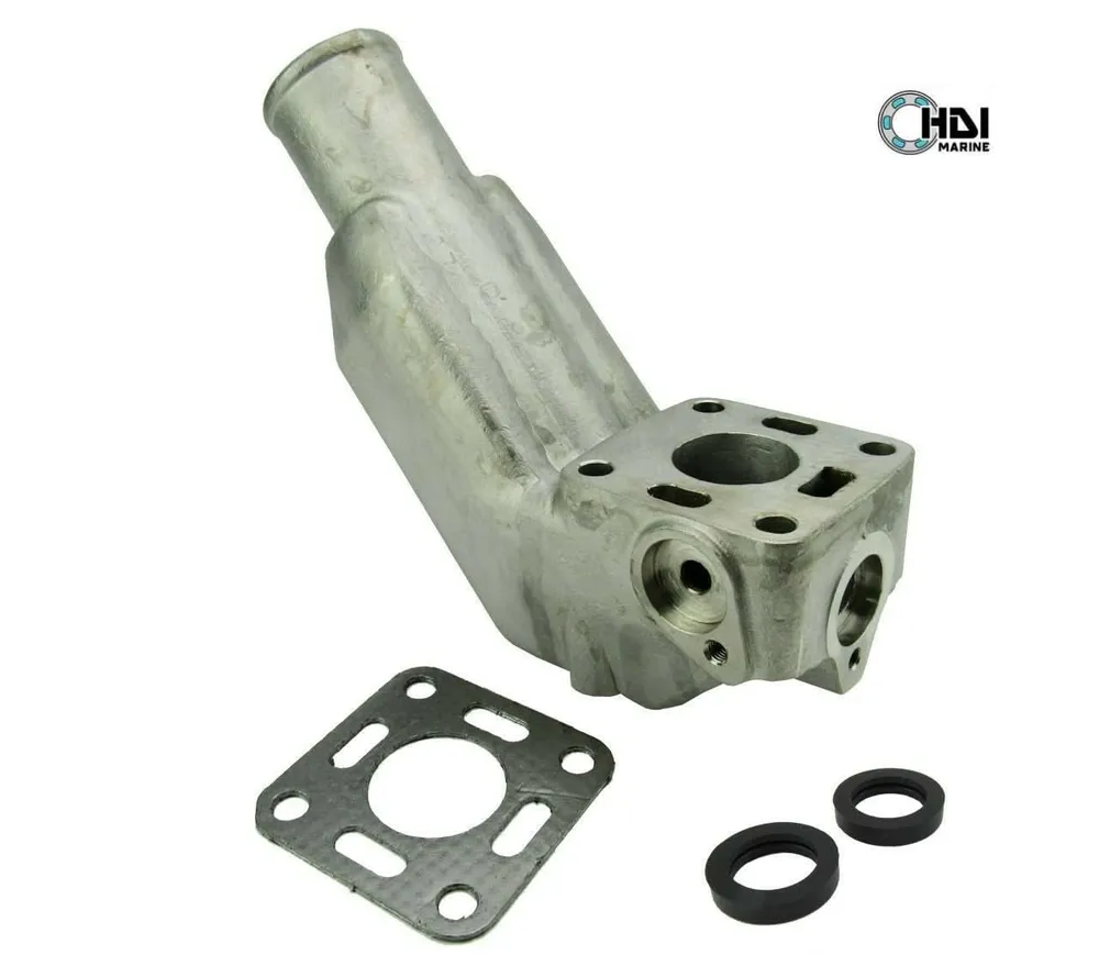Volvo Penta 2003 Stainless Rvs Exhaust Outlet Elbow - equivalent to 840690
