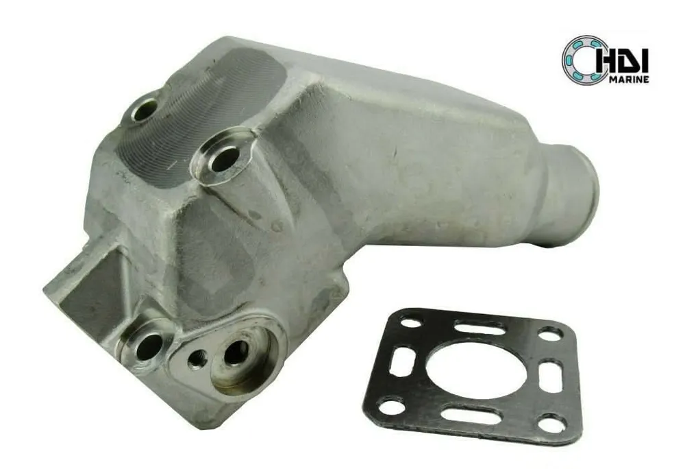 Volvo Penta 2003 Stainless Rvs Exhaust Outlet Elbow - equivalent to 840690