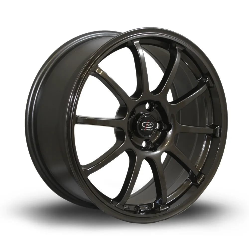 Rota Force 17x8" 5x100 ET48, Gunmetal