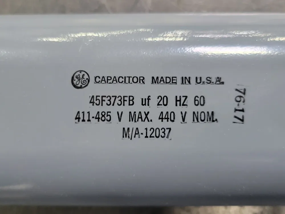 440 Volts Motor Run Capacitor 12037 uit Frankrijk