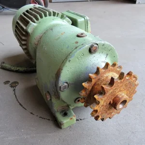 Elektrische raammotor 2.25/1.3:1 Ratio Gearbox R40D80K4 w/ 0.75 hp Electric Motor