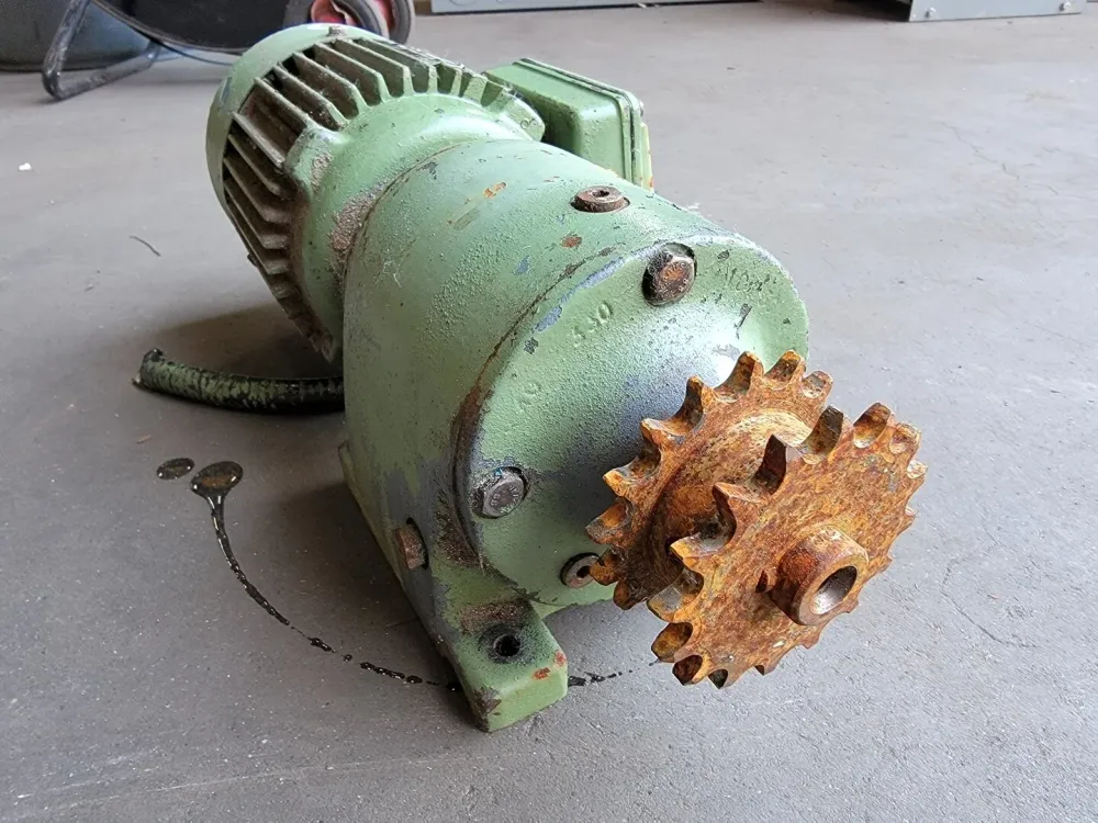 Elektrische raammotor 2.25/1.3:1 Ratio Gearbox R40D80K4 w/ 0.75 hp Electric Motor