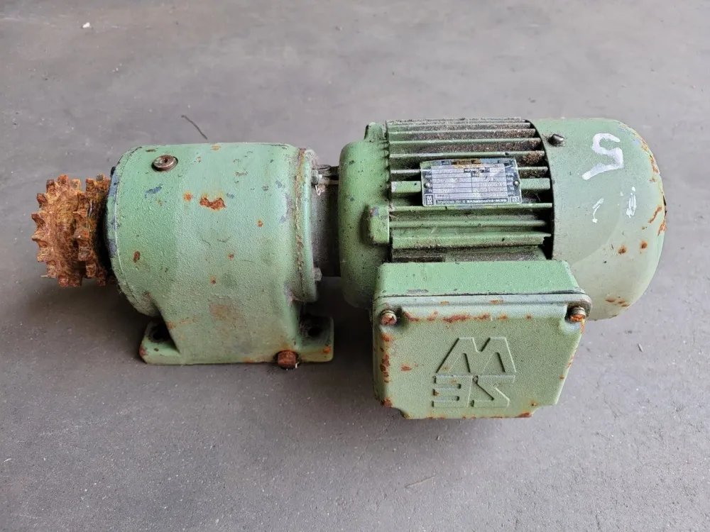 Elektrische raammotor 2.25/1.3:1 Ratio Gearbox R40D80K4 w/ 0.75 hp Electric Motor