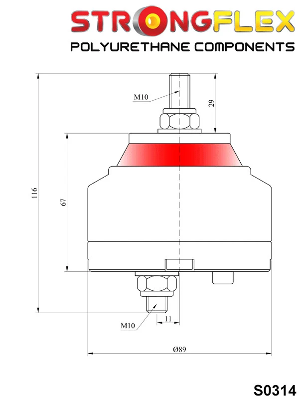 Engine mount BMW E36 E46 E90 Z3 Z4 - BMW > Serie 3 > III E36 > E36 Compact|BMW > Serie 3 > III E36 > E36 M3|BMW > Serie 3...