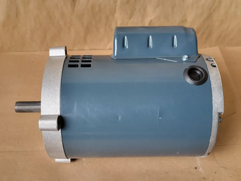 Motor met tandheugel 0.75 hp, 115/230 Volt, 3450 RPM, 56C Electric Motor EPN 56C34D1252D P