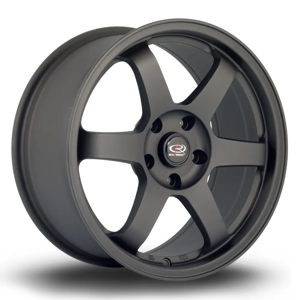 Rota Grid 17x8" 5x114.3 ET42, Satijnstof Black