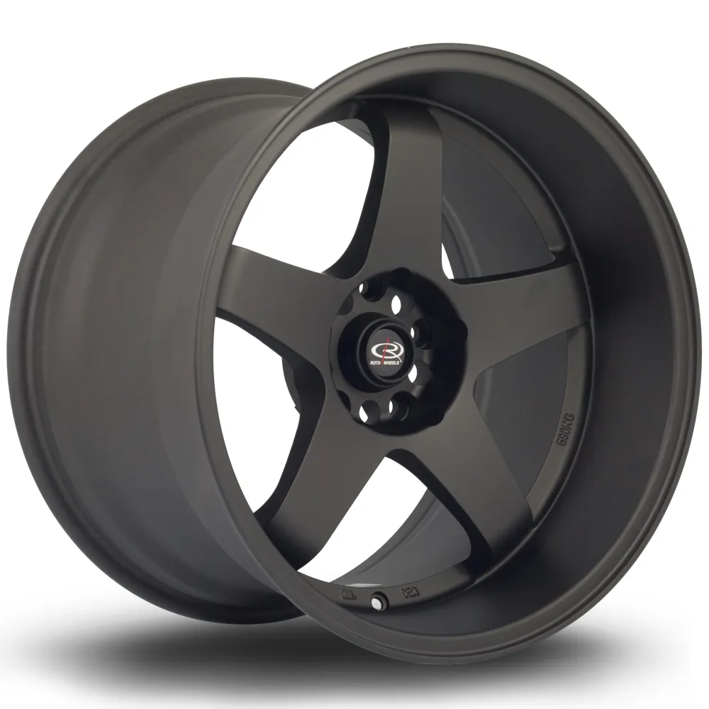 Rota GTR-D 18x12" 5x114.3 ET20, Flat Ebbenhout