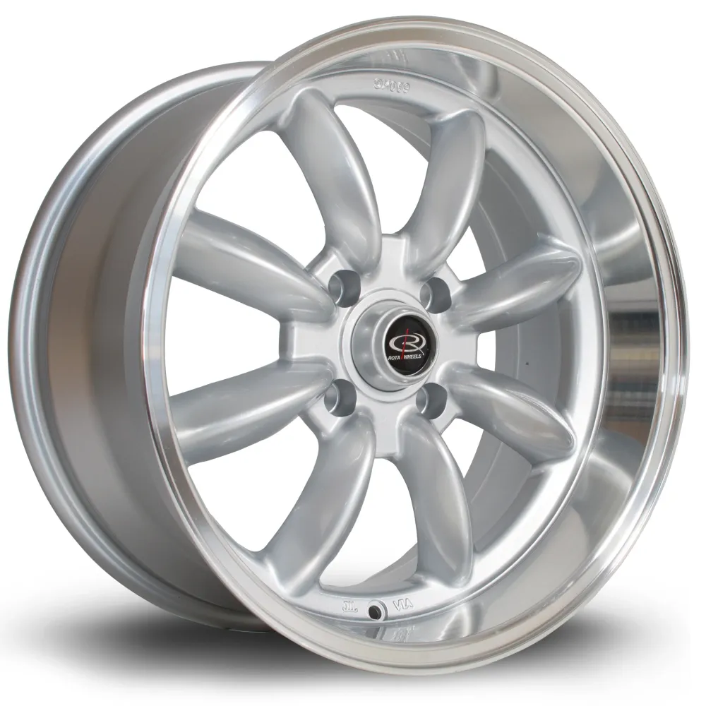 Rota RB-R 17x8.5" 4x114.3 ET4, Zilver