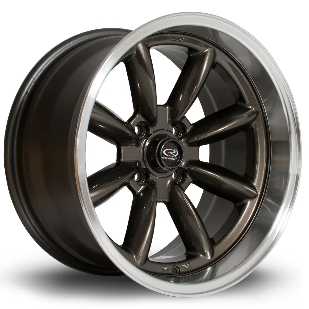 Rota RB-X 17x9" 4x114.3 ET-13, Gunmetal