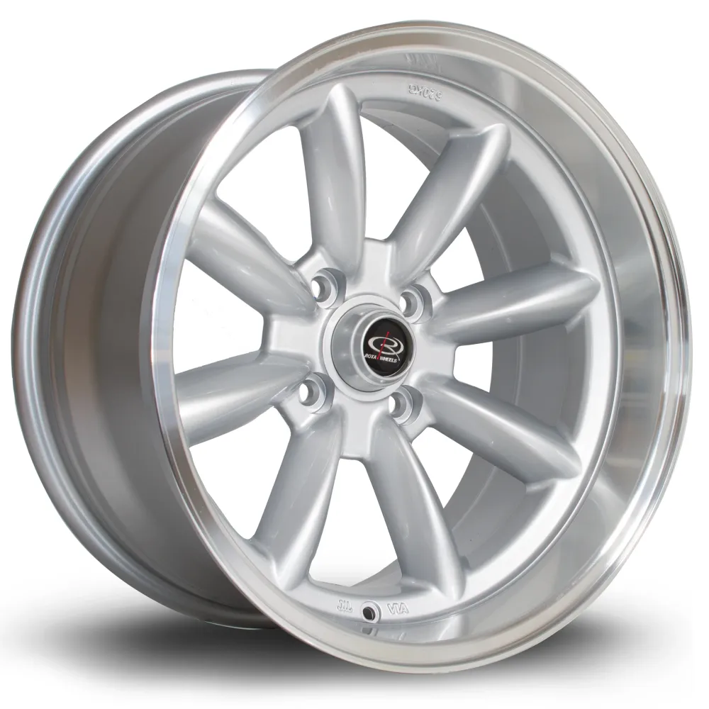 Rota RB-X 17x9" 4x114.3 ET-13, Kwikzilver