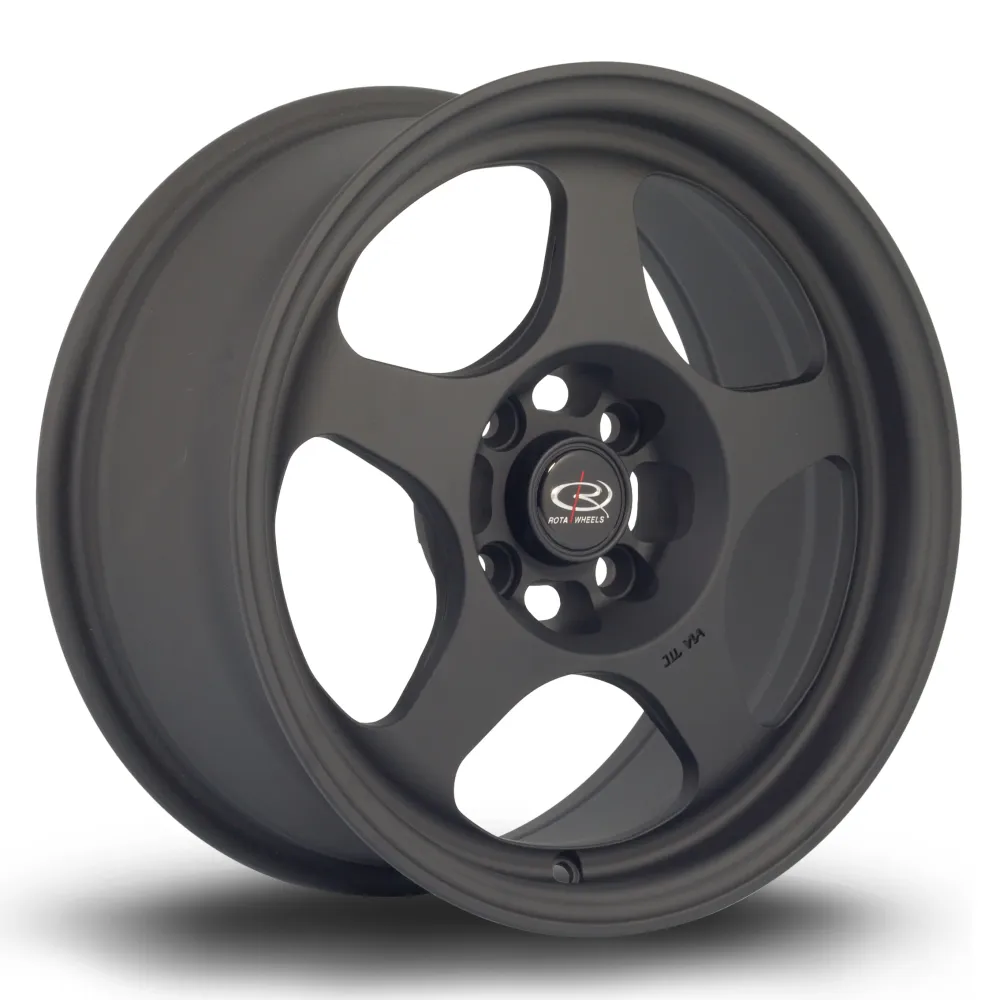 Rota Slipstream 15x7" 4x114.3 ET40, Flat Zwart