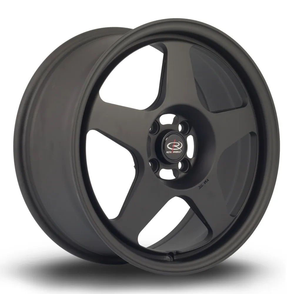 Rota Slipstream 17x7.5" 4x100 ET45, Flat Zwart