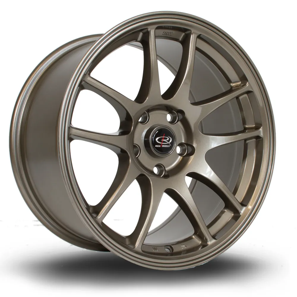 Rota Torque 17x9" 4x114.3 ET30, Warm brons