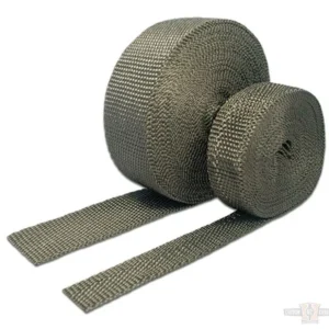 Grafiet Fiber Exhaust Wrap 1" x 1/16" x 50 Ft. Roll Harley-Davidson