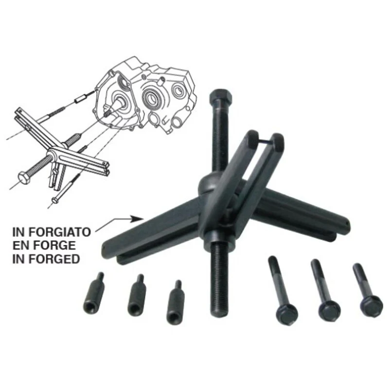 Auto Vlaggenstok Kit extractor reforzado para carter