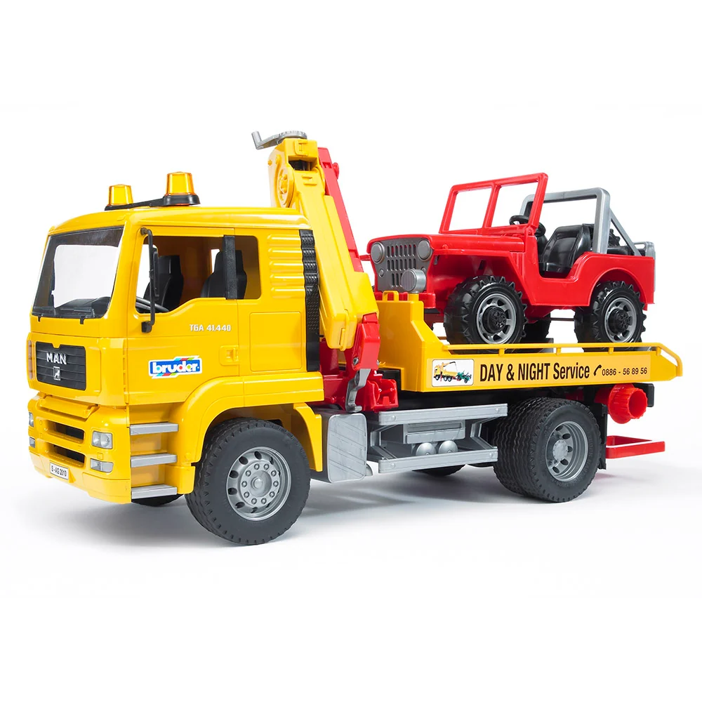 Auto Vlaggenstok MAN assistance truck off-road car