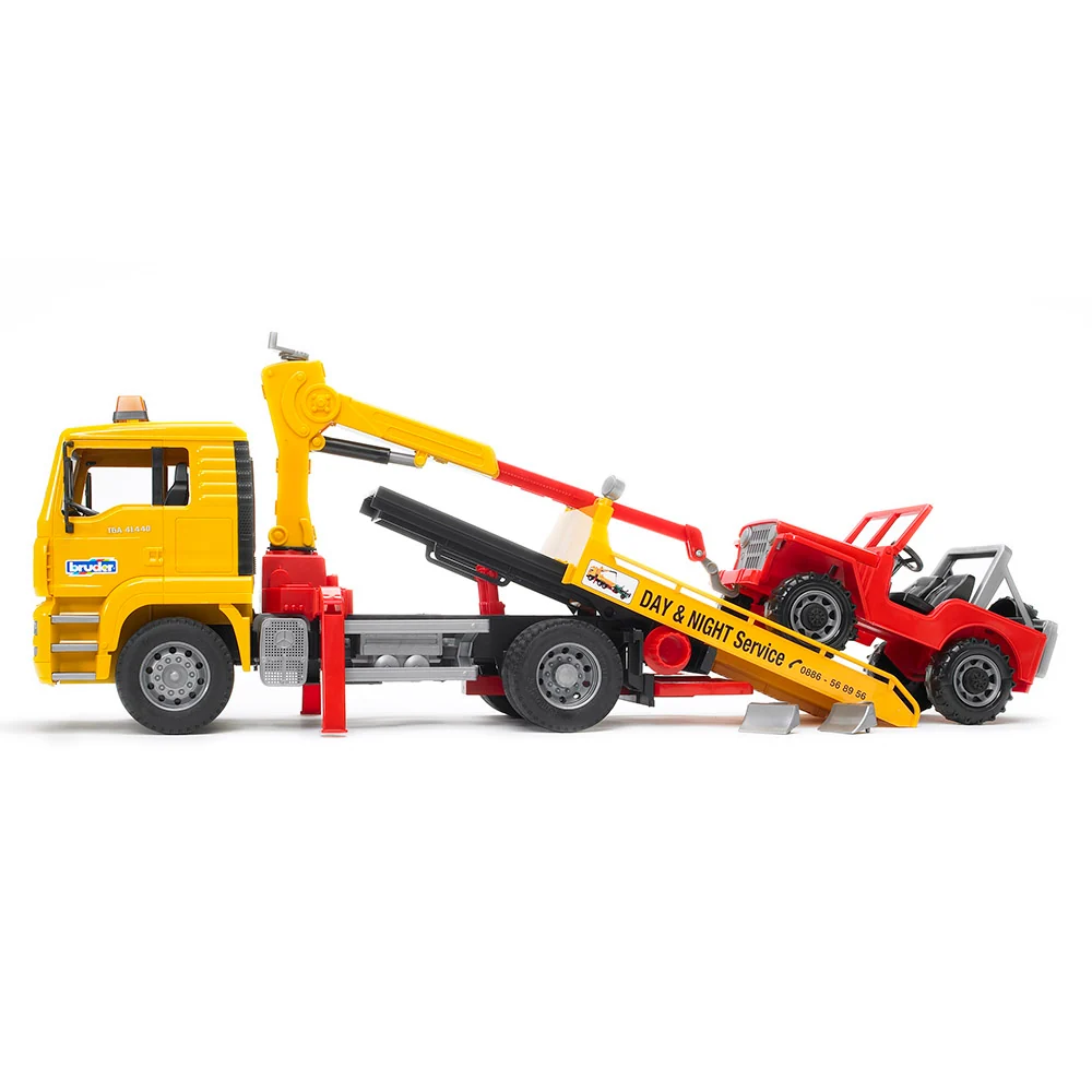 Auto Vlaggenstok MAN assistance truck off-road car