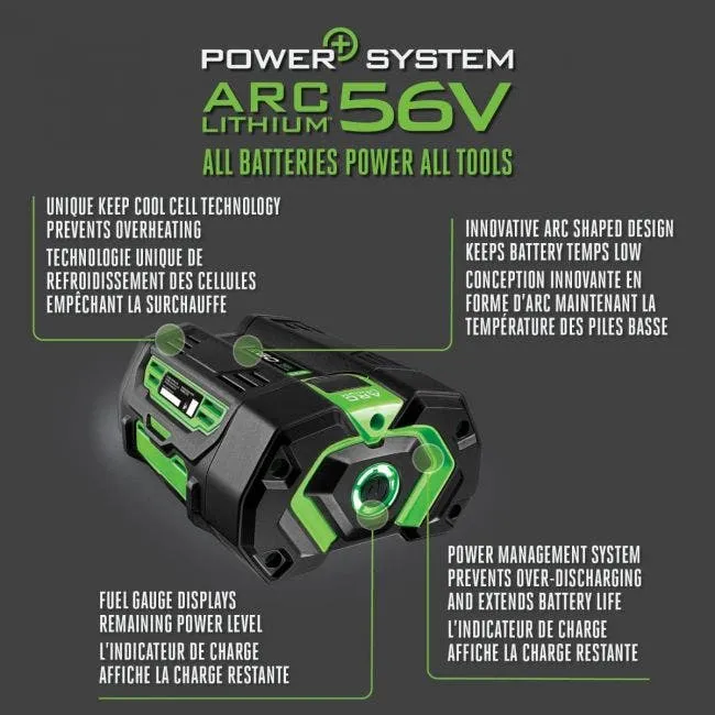 CAN Bus EGO Power+ BA2800T 5.0Ah Lithium-Ion Battery Fuel Gauge