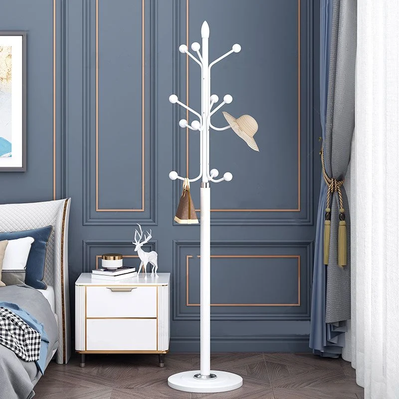 Hall Tree Hooks Contemporary Metalen Entry Hall Tree Coat Hanger Black