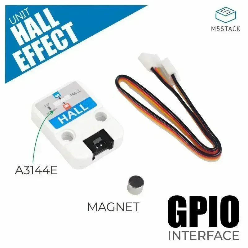 Heavy Duty M5Stack Hall Effect Unit (A3144E Hall Sensor)