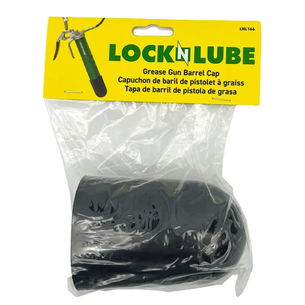 LOCKNLUBE Grease Gun Barrel Cap - Perfecte Pasvorm Green