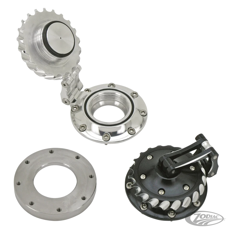 Neo-Fusion Gas Cap Glad Harley-Davidson met OEM-passende vorm