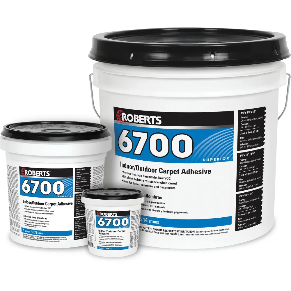 Verstelbare mudflap Roberts 6700 Indoor/Outdoor Carpet Adhesive