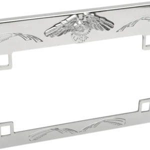 EMGO EAGLE LICENSE PLATE FRAMES EAGLE LIC FRAME METAALGLANS
