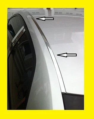 2003-2007 Cadillac CTS Chroom Roof Top Trim Molding Kit