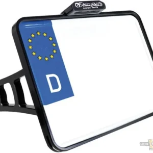 Zeedakreiniger Side Mount License Plate Kit Chroom Harley-Davidson