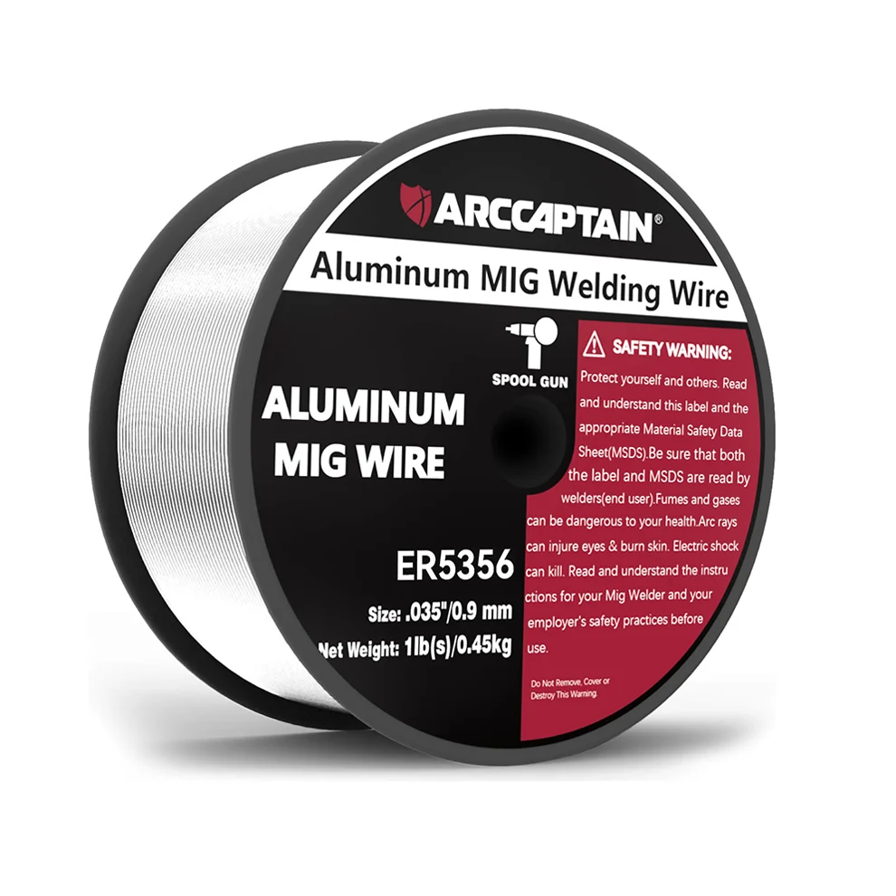 Professionele R134a ER5356 Aluminium Welding Wire 1 LB MIG Wire Spool Gun