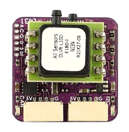 MATEK Mateksys DIGITAAL AIRSPEED SENSOR ASPD-DLVR met bevestigingsclip